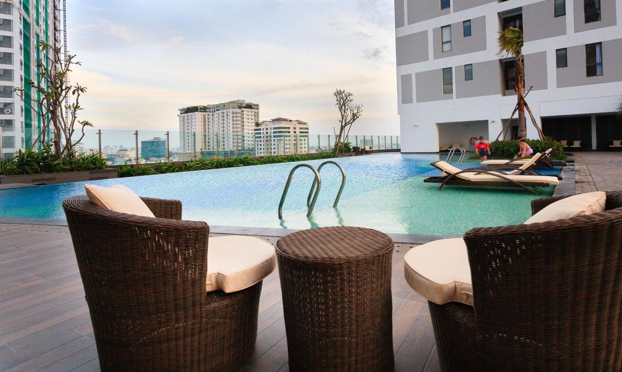 הו צ'י מין סיטי Rem Rivergate Garden Pool Signature - Free 4G Sim For 3 Nights Booking מראה חיצוני תמונה