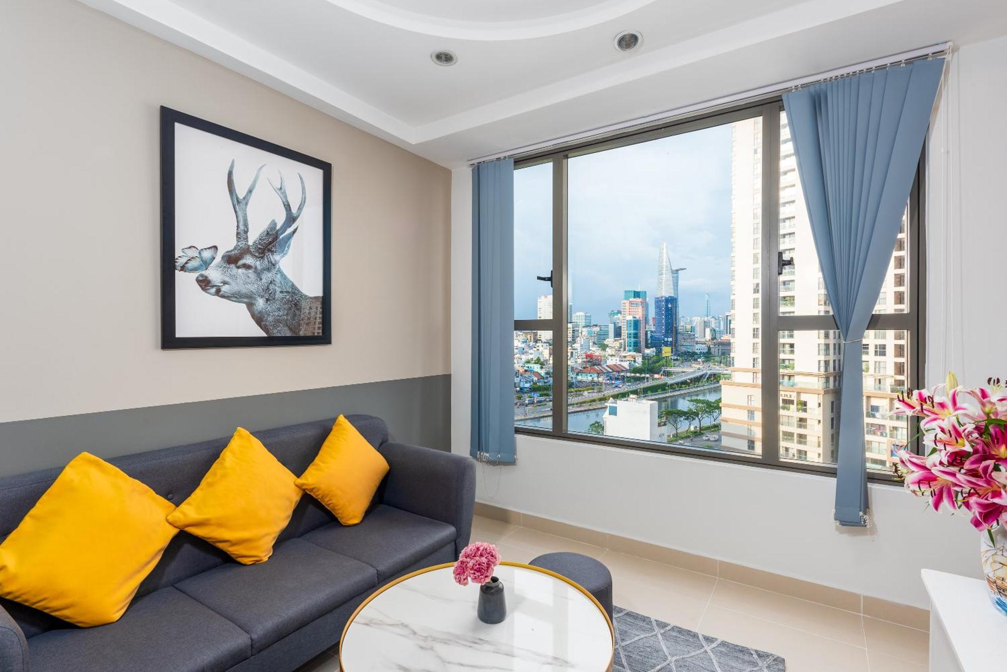 הו צ'י מין סיטי Rem Rivergate Garden Pool Signature - Free 4G Sim For 3 Nights Booking מראה חיצוני תמונה