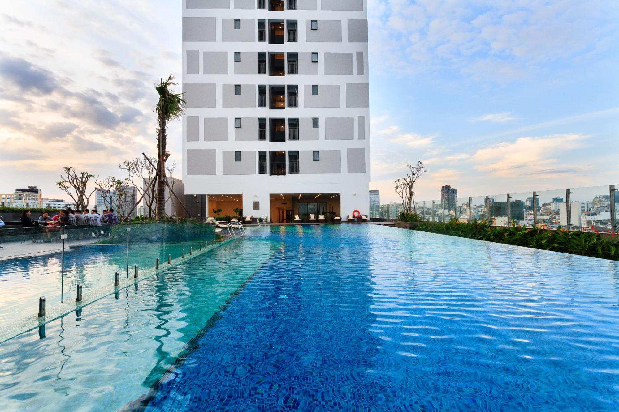 הו צ'י מין סיטי Rem Rivergate Garden Pool Signature - Free 4G Sim For 3 Nights Booking מראה חיצוני תמונה